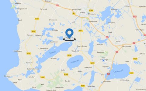 Schiphuis Heeg centraal tussen de Friese meren